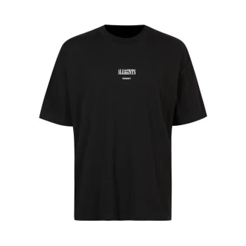 Image of AllSaints Burman T Shirt - Black
