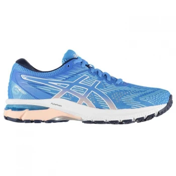 Image of Asics GT2000 v8 Ladies Running Shoes - Blue/Pink