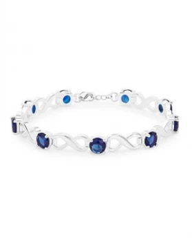 Image of Jon Richard Blue Infinity Bracelet