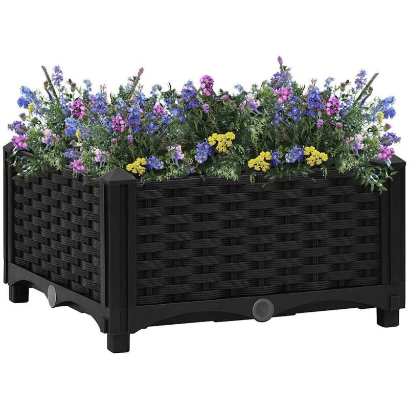 Image of VIDAXL Vidaxl - Raised Bed 40x40x23cm Polypropylene 8720286493199