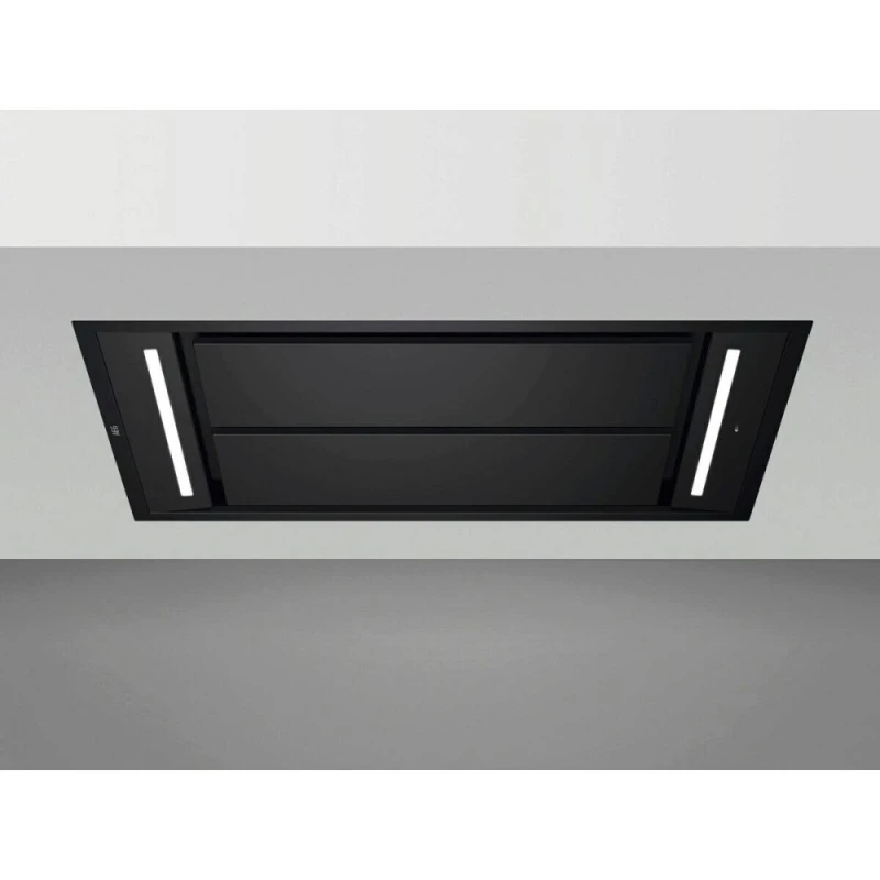 Image of AEG 7000 SilenceTech NDC7791SB Built In Ceiling Cooker Hood - Black