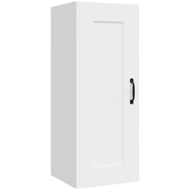 Image of Vidaxl Hanging Cabinet White 35X34X90 Cm Engineered Wood, White 812474