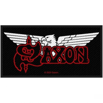 Image of Saxon - Logo/Eagle Standard Patch