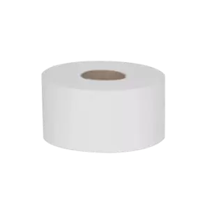 Image of Essentials 2-Ply Mini Jumbo Toilet Roll 62mm- you get 77