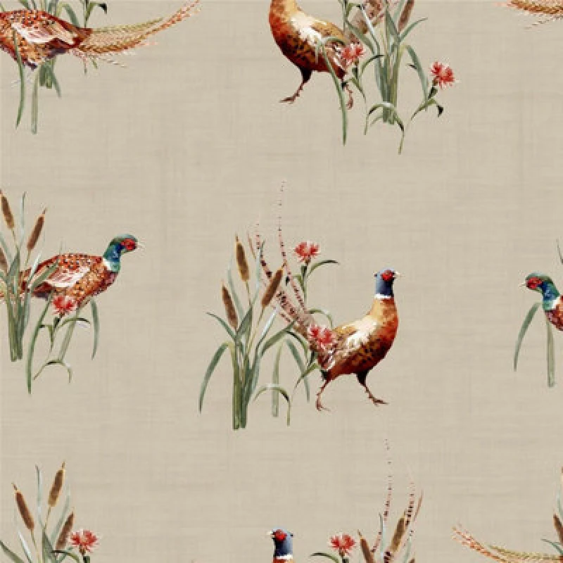 Image of Arthouse Pheasant Meadow Natural Wallpaper