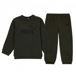 Image of Puma Crew Jogger Tracksuit Infant Boys - Forest Night