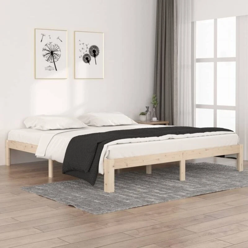 Image of VIDAXL Bed Frame without Mattress 180x200cm Super King Size vidaXL 8720286879313