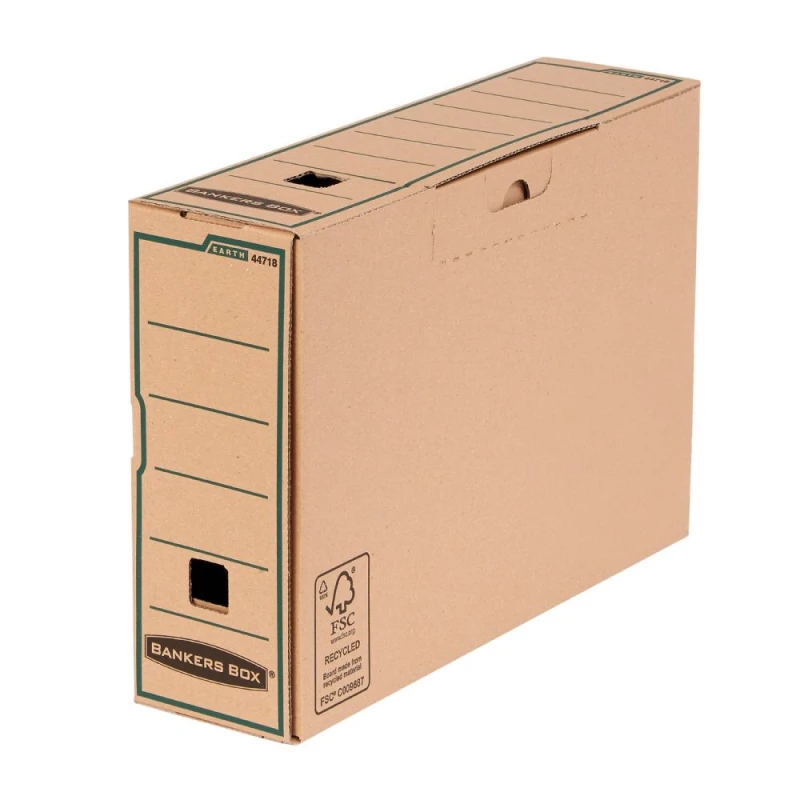 Image of Bankers Box Earth Series Foolscap Transfer File Pack of 20