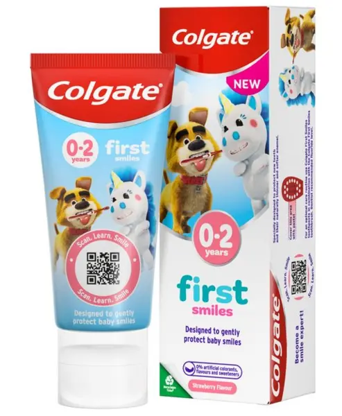 Image of Colgate Kids Natural Fruit Baby Toothpaste 50ml
