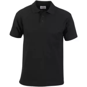 Image of Absolute Apparel Mens Pioneer Polo (M) (Black)