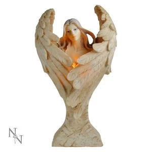 Image of Wings of Peace Angel Lamp UK Plug