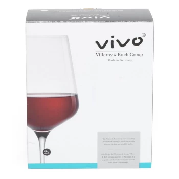 Image of Villeroy and Boch V & B 2Pk Red Wine Gls 24 - Glass