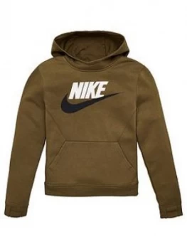 Image of Nike Sportswear Club Fleece Hoodie - Khaki