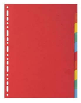Image of Forever Divders A4 Vivid Colours 10 Parts 220gsm