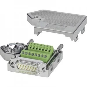 Image of Phoenix Contact SUBCON 15/M-SH 2761606 D-SUB plug 180 ° Number of pins: 15 Screws