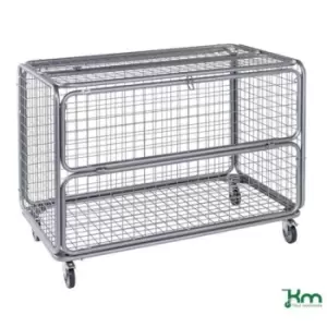 Image of Slingsby Konga Container Trolley With Hinged Lockable Lid
