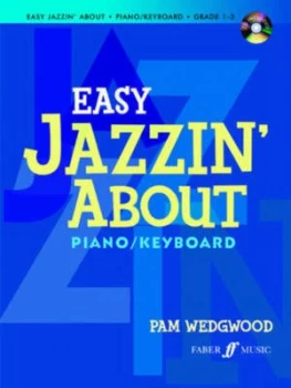 Image of Easy Jazzin about piano with Cd by Pam Wedgwood Book