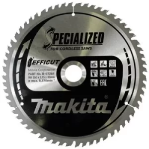 Image of Makita B-67284 Circular saw blade 260 x 30 x 2.15mm Number of cogs: 60
