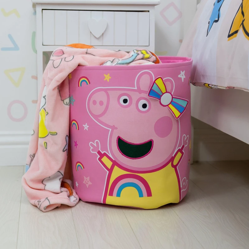 Image of Peppa Pig Peppa Pig Bowstar Storage Tub Pink WIE1M Unisex