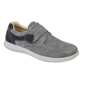 Image of Scimitar Mens Touch Fastening Casual Shoe (9 UK) (Grey)
