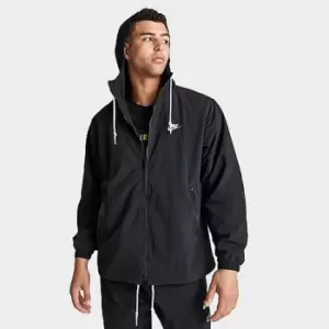 Image of Mens Nike Club Futura Logo Full-Zip Woven Jacket