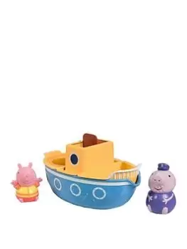 Image of Peppa Pig Grandpa Pig's Splash & Pour Boat, One Colour