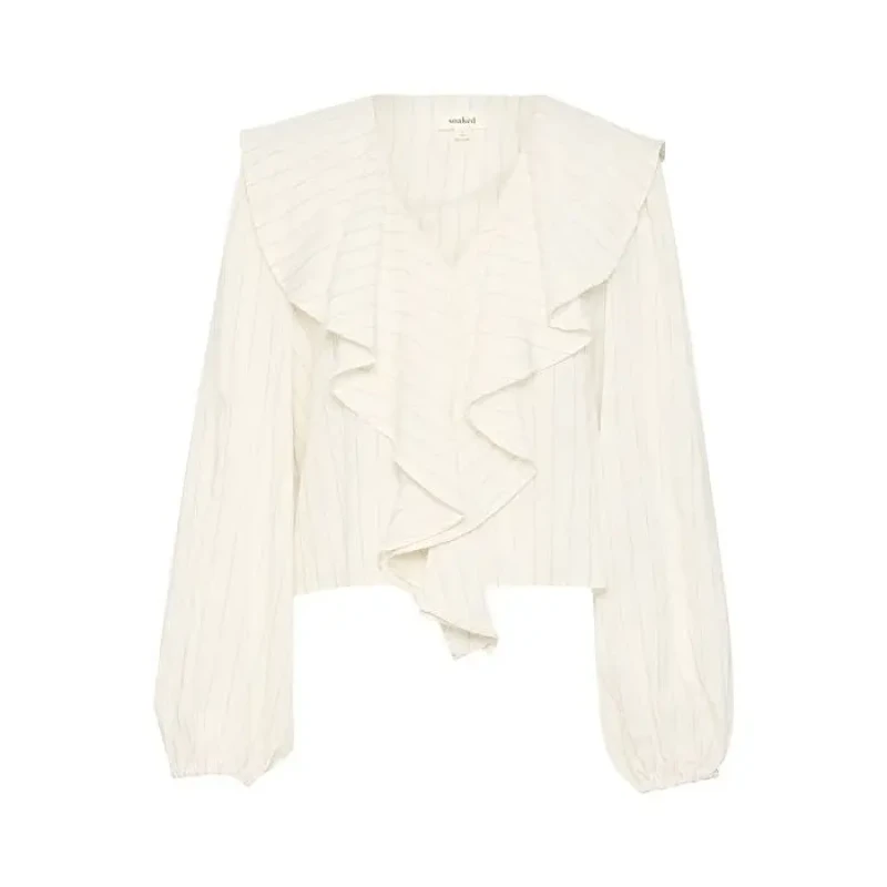 Image of Soaked in Luxury Womens blouse Soaked in Luxury Roya Blanc Female XL