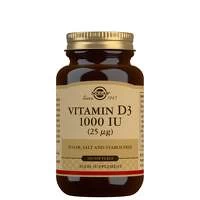Image of Solgar Vitamin D 1000 IU 25amp181g Softgels 100 Softgels
