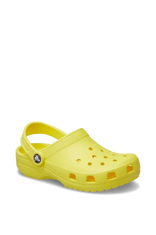 Image of Crocs Kids Toddler Classic Clogs Cyber Yellow C5