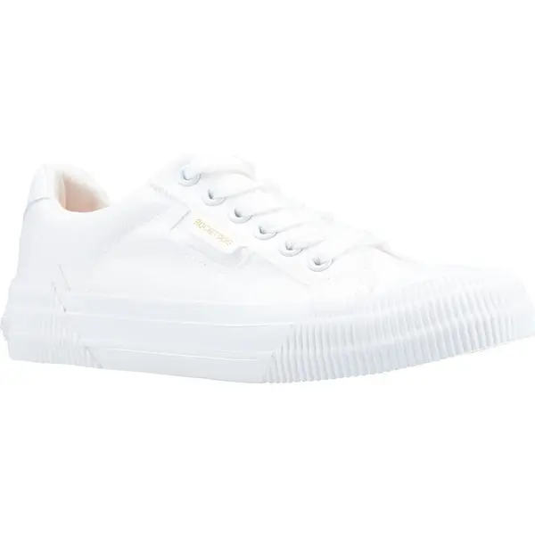 Image of Rocket Dog Womens Cheery Canvas Trainers Shoes - UK 7 White female GDE2625WHT7