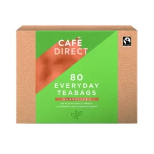 Image of Cafedirect Everyday Tea Bag Foil Wrap (Pack of 80) FTB0002