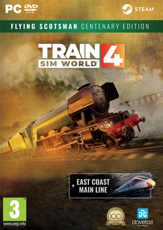 Image of Train Sim World 4 Flying Scotsman Centenary Edition PC Game