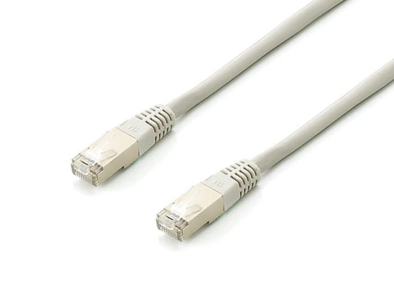 Image of Equip Cat.6A Platinum S/FTP Patch Cable. Grey. 2.0m. 10pcs/set