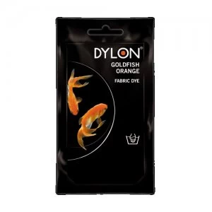 Image of Dylon Hand Wash Fabric Dye - Goldfish Orange