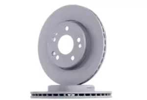 Image of ATE Brake disc MERCEDES-BENZ 24.0122-0123.1 1244211612,1244212712,1294210212 Brake rotor,Brake discs,Brake rotors 1294210312,A1244211612,A1244212712