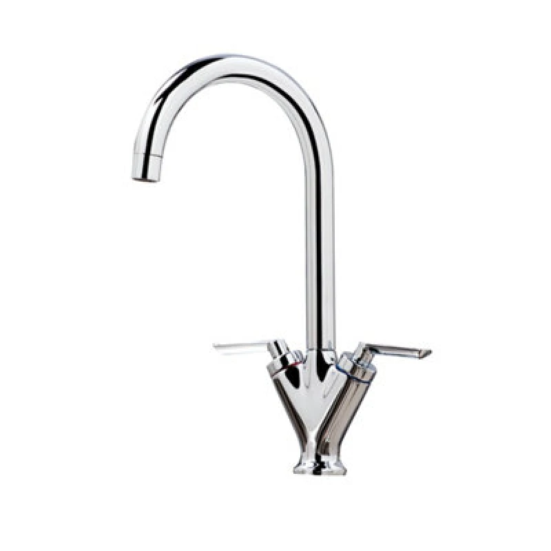 Image of Scudo Olicana Kitchen Sink Mixer Tap Lever