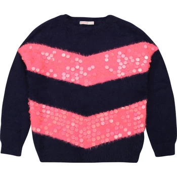 Image of Billieblush / Billybandit U15770 Girls Childrens sweater in Blue ans,4 years,6 years,10 years,12 years