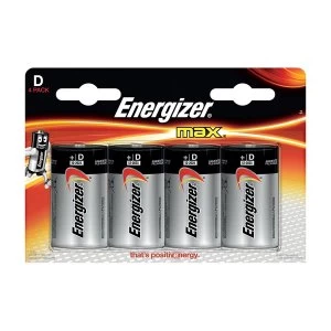 Image of Energizer Ultra+ Batteries D - Pack of 4