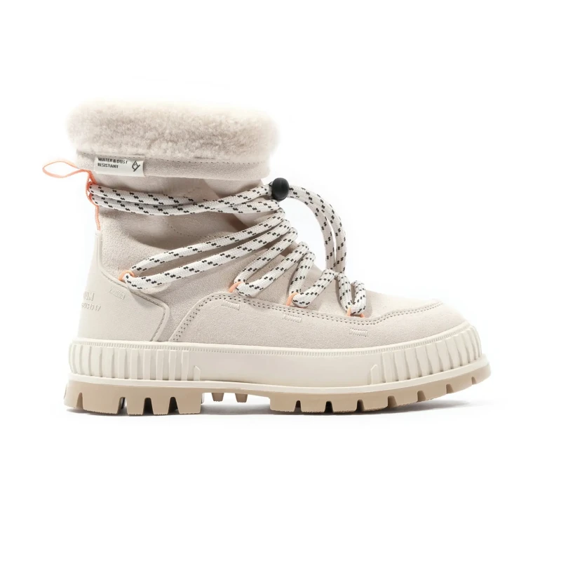 Image of Palladium Womens boots Palladium Shock Hiver Blanc Female 39