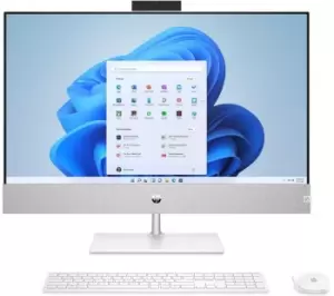 Image of HP Pavilion 27-ca1001na 27" All-in-One PC - Intel Core i5, 1TB SSD, White