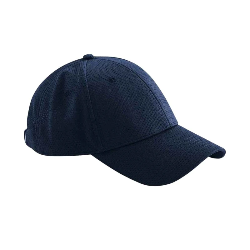 Image of Beechfield Womens 6 Panel Air-Mesh Cap in Navy Navy Female One Size