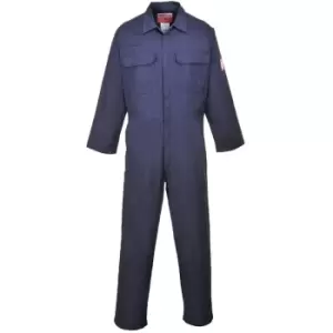 Image of Portwest FR38NARL - sz L Bizflame Pro Coverall - Navy - Navy