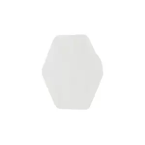 Image of Magnetic Base Wall Lamp, 12W LED 3000K 498lm, 15cm Horizontal Hexagonal, Sand White - Luminosa Lighting