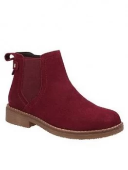 Image of Hush Puppies Maddy Ankle Boots - Red