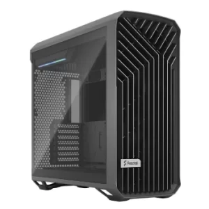 Image of Fractal Design Torrent Grey Gaming Case Glass Windows, E-ATX/SSI-EEB, 5 Fans RGB USB-C