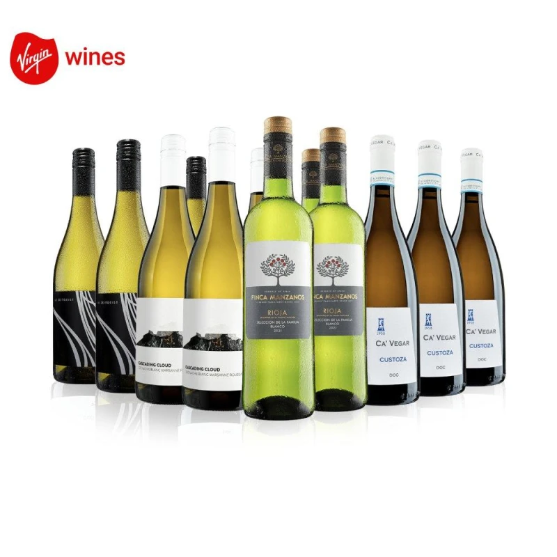 Image of Virgin Wines Premium 12 Bottle White Wine Case White unisex 12