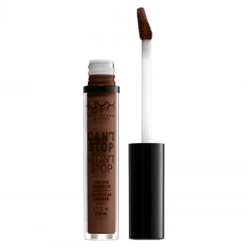 Image of NYX Professional Makeup Cant Stop Concealer Deep Walnut