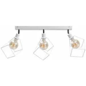 Image of Keter Ruben Ceiling Spotlight Bar White, 63cm, 3x E27
