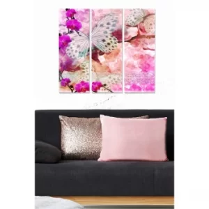 Image of MDF4602518 Multicolor Decorative MDF Painting (3 Pieces)