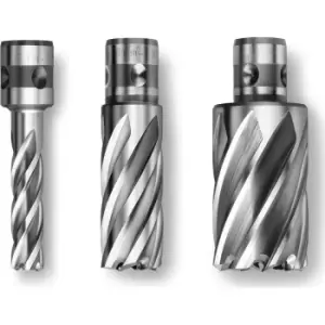 Image of Fein Nova HSS QuickIN Holder Mag Drill Hole Cutter 24mm 50mm